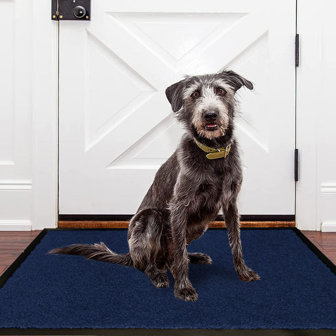 Arran Door Mat - Blue
